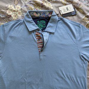 NWT Robert Graham Stoked Classic Fit Polo